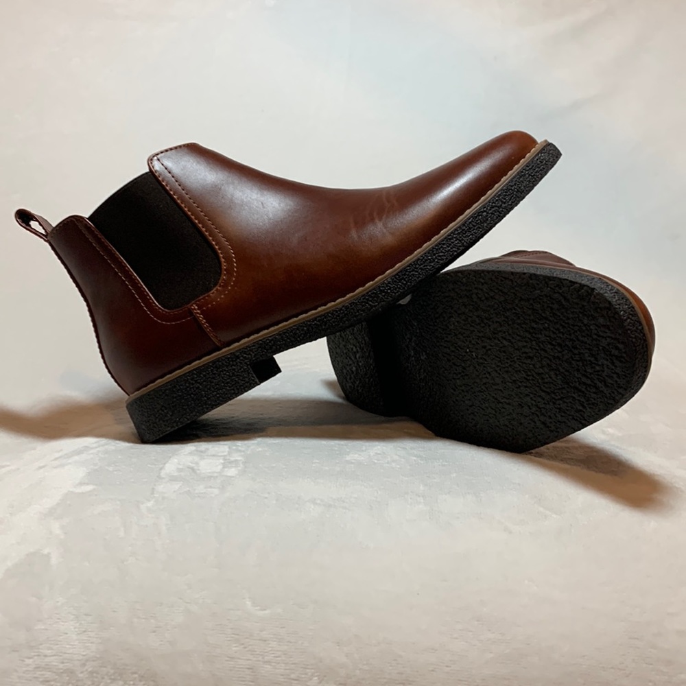 Deer Stags Brown Chelsea Boots